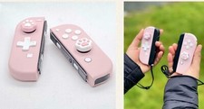 New! Baby Pink Beautiful Custom Modded Original NintendoSwitch Joycon Controller