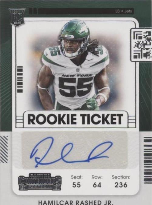 2021 Panini Contenders Hamilcar Rashed Jr. #298 - 1 of 2