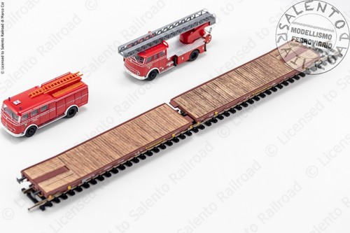 NME 530679 H0 1:87 - Set Carro Pritsche Doppel Typ Laadks' Twa 800A', Twa Mit Ca - 第 8/8 張圖片