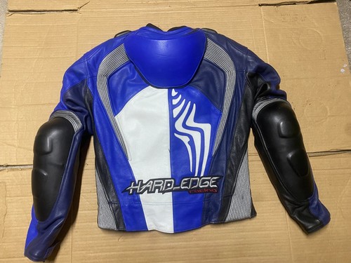 HEIN GERICKE Mens Leather Motorcycle Motorbike Jacket Size UK 34" Chest (H117) - Picture 21 of 24