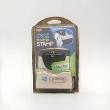 Premium 2-Color Shutter Stamp 035521 “Posted” Microban Cosco Accu2Stamp. New