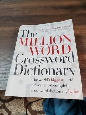 "The Million Word Crossword Dictionary" by Stanley Newman and Daniel Stark | eBay