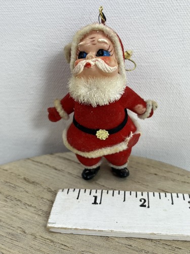 2 Pixie Elfenköpfe Weihnachtsmann 80er Jahre Vintage Weihnachten Weihnachtsdeko Sammlerstück - Bild 11 von 19