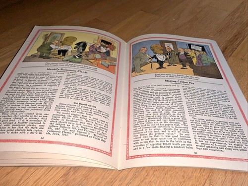 1921 ARMOUR'S FARMER'S ALMANAC - Beautiful Art - Picture 9 of 12