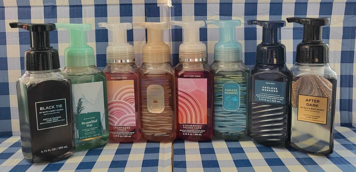 Bath Body Works Gentle Foaming Hand Soap ADDED SPRING SUMMER NEW Scents