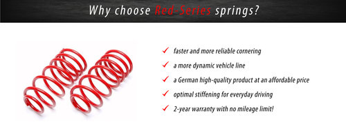 2x Front Lowering Coil Springs for Rover 75 wagon RJ 1.8 1998 1999-2005 FA 30mm - Picture 4 of 5