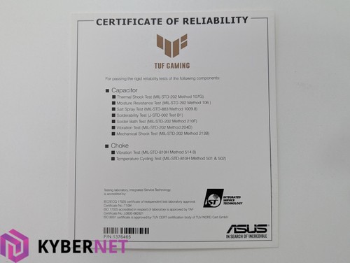 ASUS TUF Gaming 1000W Fully Modular 80 Plus Gold Power Supply (White) w/ Box - Afbeelding 8 van 12
