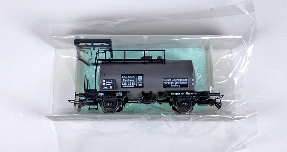 Klein Modelbahn 3564 HO DR 2 ejes Tank Car 'German-American Petroleum' LN COMO NUEVO Foto 4 de 4