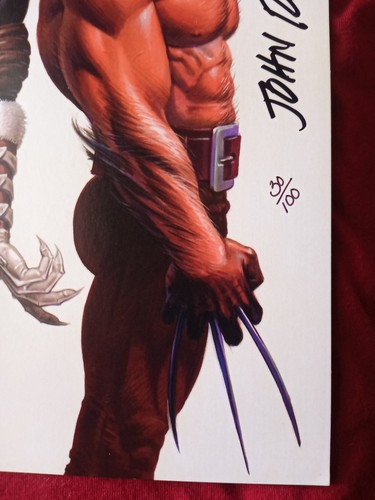 CLAWS #1, SIGNÉ JOHN ROMITA, CARCAJOU, chat noir, certificat d'authenticité, co-créateur de HULK 181 - Photo 8 sur 18