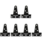  6 Stück 2 Zoll T-Form-rostfreie