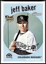 2008 Topps Heritage #612 Jeff Baker