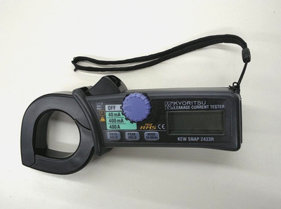 #ad Kyoritsu Kew Snap Model 2433R 40mA 400A Leakage Current Tester $236.99