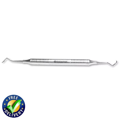 10 Piezas Escalador de Hoz 204S Instrumentos Dentales de Mano Pro Selección Periodontal Higiene - Imagen 3 de 5