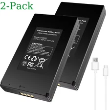 2PACK 10Ah Rechargeable Battery Replace for GardePro Trail Camera E6P E8P X60P