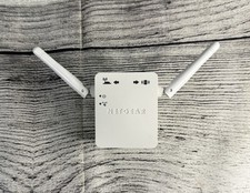 NETGEAR WN3000RPv2 Universal WiFi Range Extender White With Ethernet Port