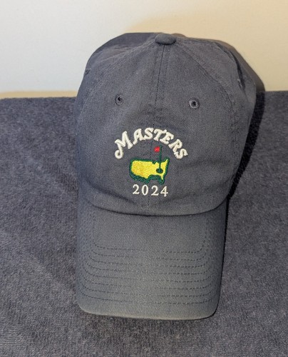 Sombrero American Needle 2024 Masters Caddy Azul Correa Golf Augusta National - Imagen 1 de 14