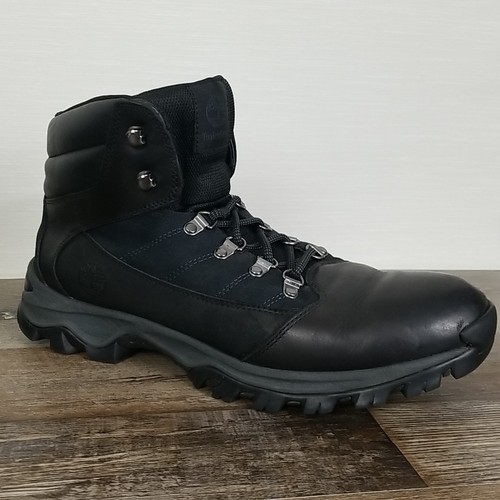 Timberland Rangeley Stiefel Herren Größe 11 Schwarz Leder Mittel Wanderer Wandern Gorpcore - Bild 7 von 11
