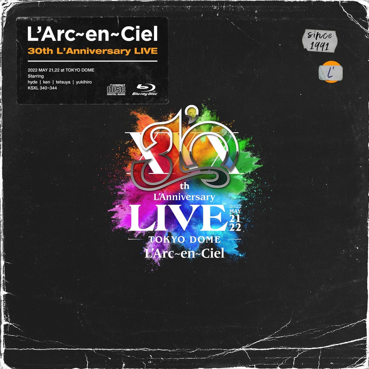 【新品未開封】L'Arc～en～Ciel【Blu-ray】【30th LIVE】 L'Arc~en~Ciel 30th L'Anniversary LIVE (Limited Edition) (Blu