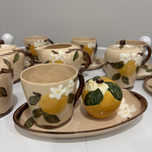 Vintage Hollywood Ware Orchard Orange Blossom Dinnerware 1950’s - Picture 2 of 13