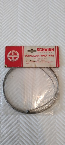 Vintage Schwinn Schaltwerk Draht Teilenr. 20 471 65 Zoll lang