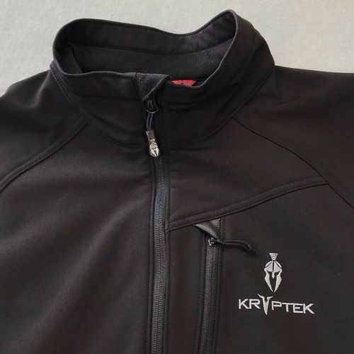 Kryptek Theron Jacket Mens Medium Black Soft Shell Windproof - Picture 13 of 16