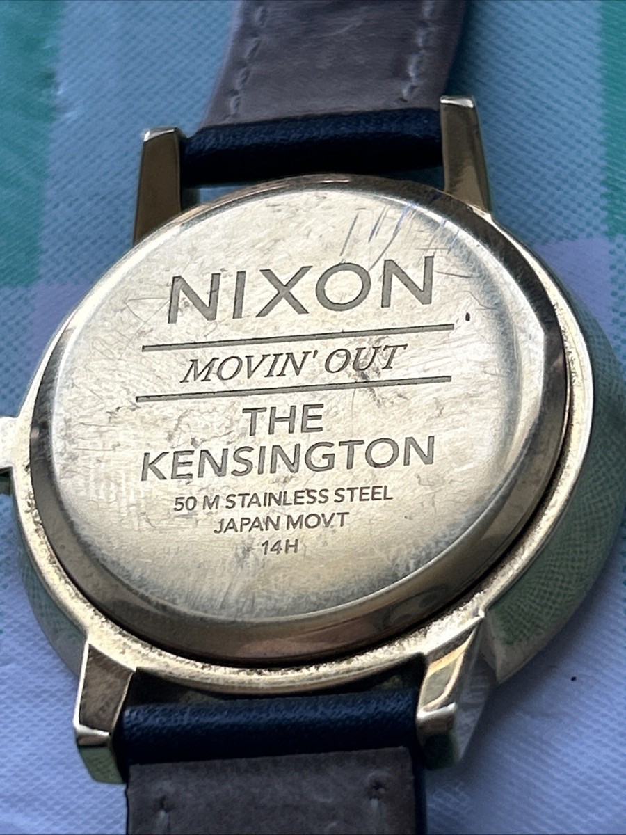 Nixon The Kensington Gold Tone Black Band Women's Quartz Watch | eBay Nixon The Kensington Gold Tone Black Band Women's Quartz Watch | eBay