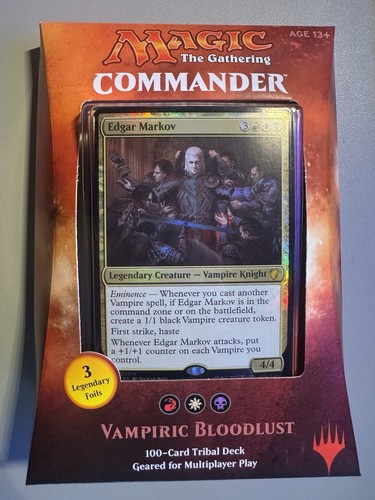 Magic the Gathering - Commander 2017 Deck - Vampiric Bloodlust -*SEALED*English