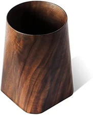 Durable Walnut Pencil Wood Pen Holder Desktop Pencil Cup Organizer