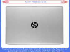 5PCS New For HP PROBOOK 470 G5 LCD Back Cover Rear Lid Silver