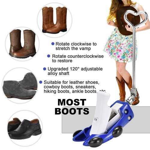 RIRPUAE Boot Stretchers for Cowboy Boots Thick Wide Feet, Adjustable Men Wome... - Picture 6 of 6