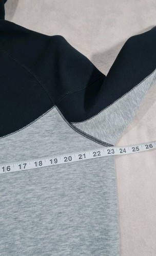 Nike Tech Fleece Ropa Deportiva Cremallera Completa Sudadera con Capucha Grande Gris Negro Como Nuevo L - Imagen 4 de 10