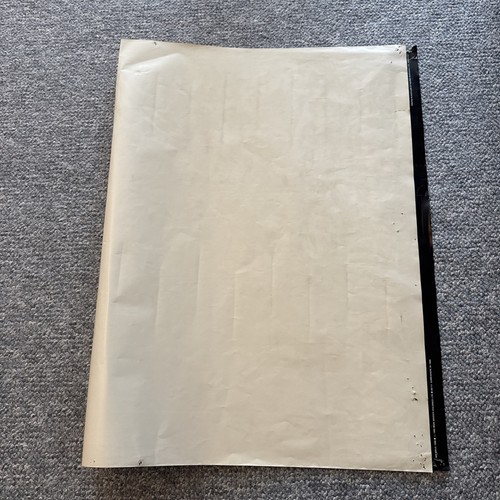 IRON MAIDEN Rare Vintage Poster 1986 Metal Eddie Somewhere in Time - Minerva - Picture 6 of 6