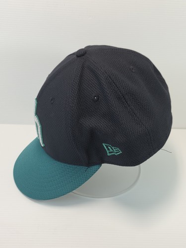 Seattle Mariners Fitted Sz 8 Hat Alternate - New Era 59Fifty Fitted Authentic - Picture 2 of 6