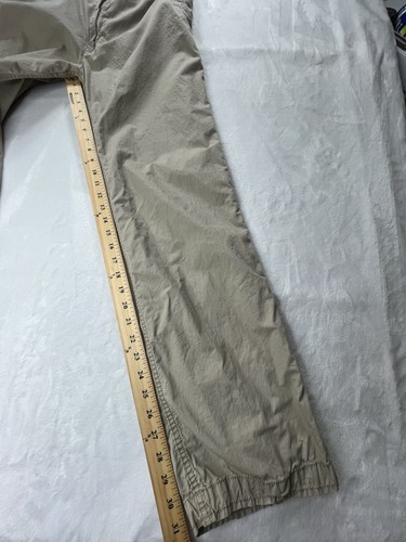 Pantalones EXPRESS Hombre 34 x 34 Y2K Popelina Beige Tostado - Imagen 10 de 17