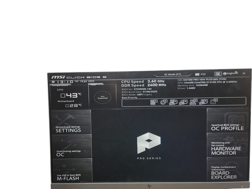 Custom PC H310M PRO - VDH PLUS (MS - 7C09) i3 - 9100 @ 3.60GHz 16GB DDR4 Ra θ - 第 2/4 張圖片