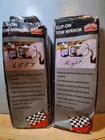 Clip On Tow Mirror Set of 2 Mirrors Barely Used in Box Auto Truck Van Strap-On