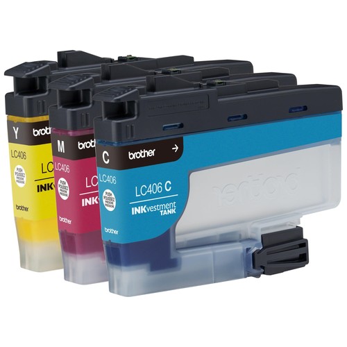 LC4063PK 3 Pack of Standard Yield Cyan, Magenta and Yellow -Ink -Cartridges - Picture 7 of 7
