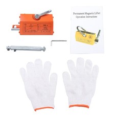 Magnetic Lifter Lifting Magnet 880lbs/400kg Pulling Capacity 2.5 Safety Factor