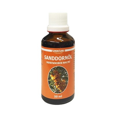 Sanddornöl Sanddorn ÖL Облепиховое масло reines Naturprodukt 50 ml
