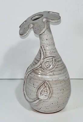 Ella Pottery Art 3D Flower Clay Bud Vase 8 