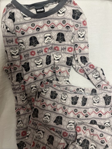 Star Wars Youth Medium 2-Piece Storm Trooper Holiday Pajamas Kids Size 10