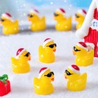  10 Pcs Mini Animal Decor Miniature Ducks Garden Animals Figurines