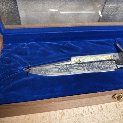 Harley Davidson Buck Knife 50th Anniversary Black Hills