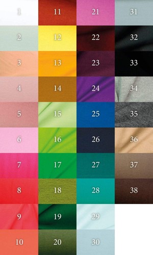 Bouutique Sleek V-Neck Crop T-shirt for Poppy Doll 12 Inch, many colors - Picture 25 of 42