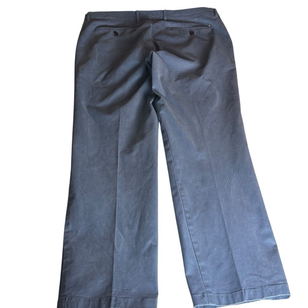Tommy Hilfiger Men's Straight Fit Pants – Size 36x32, slate blue thumbnail 3