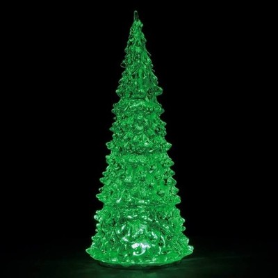 Lemax Crystal Lighted Tree 3 Farben veränderbares Licht - Brandneu Verpackt 94515