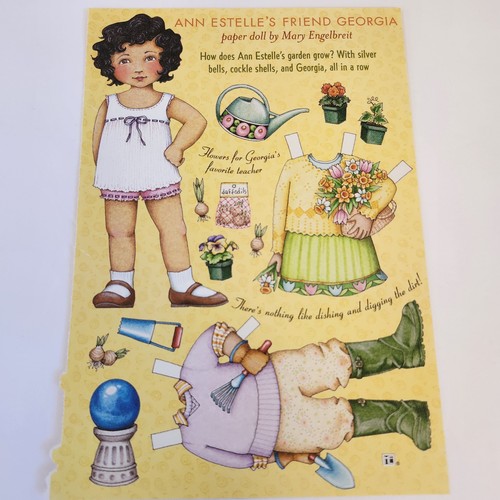 Lot of 7 Mary Engelbreit Ann Estelle Paper Doll Pages – Vintage Cut-Out Sheets - Picture 2 of 8