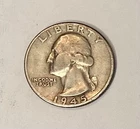 1945 90% Silver quarter (1)