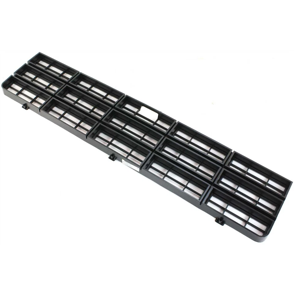 Grille For 77-80 Chevrolet C10 K10 Silver Shell w/ Black Insert Plastic - Image 2 of 4