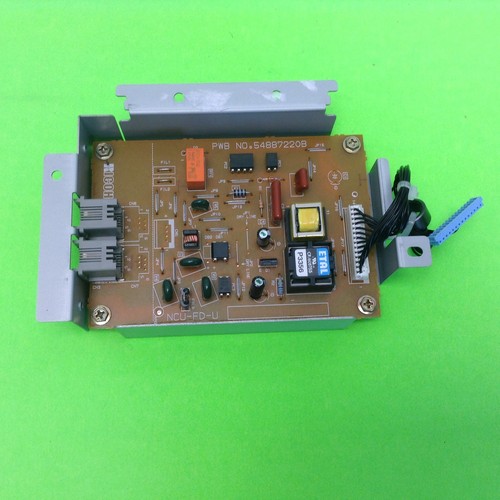 Ricoh Aficio 1013F Printer Fax Modem Board Assembly Board 54887220B NCU-FD-U - 第 1/2 張圖片